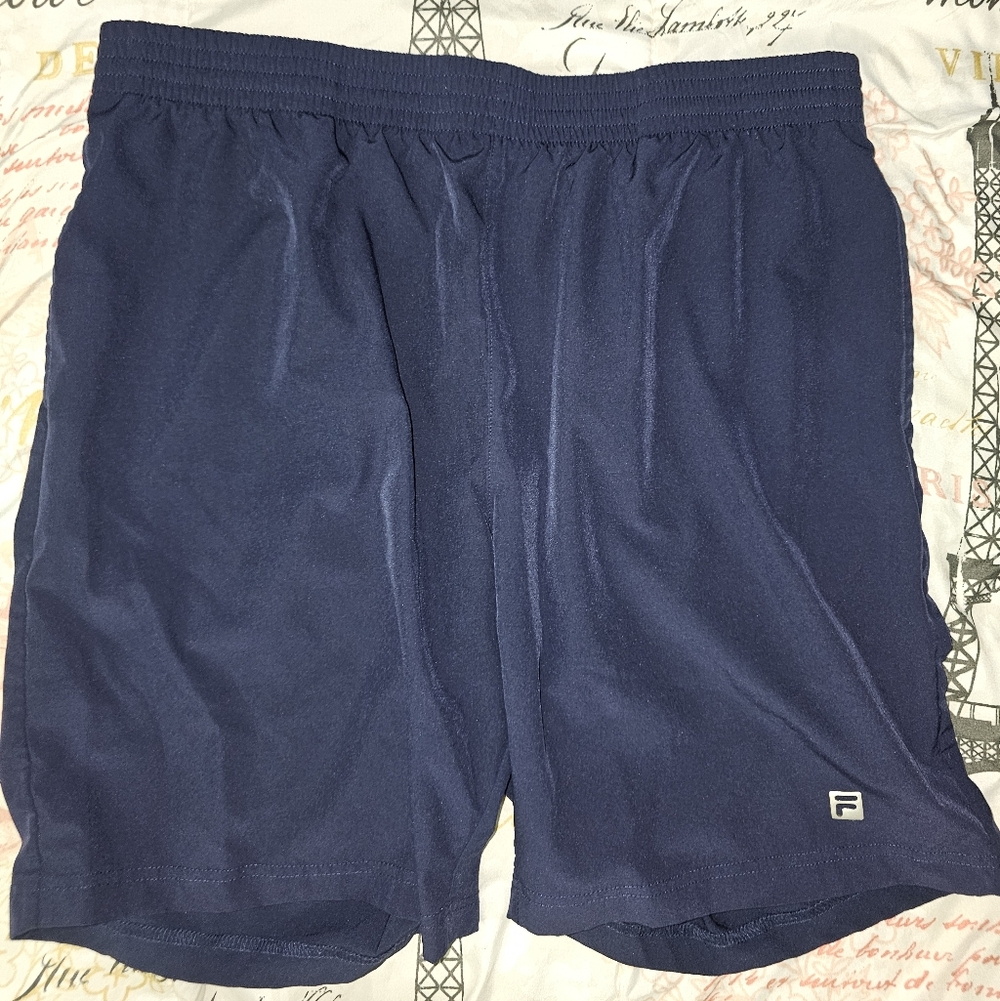 Fila Men's Navy Blue Shorts